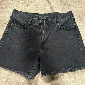 Oldnavy size 8 High Rise Slouchy Straight Shorts
